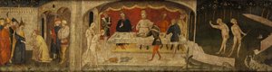 Panel frontal de una cassone de the Master of Charles of Durazzo